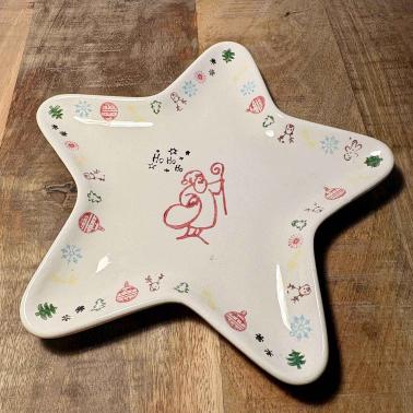 Koekjesbord voor kerst